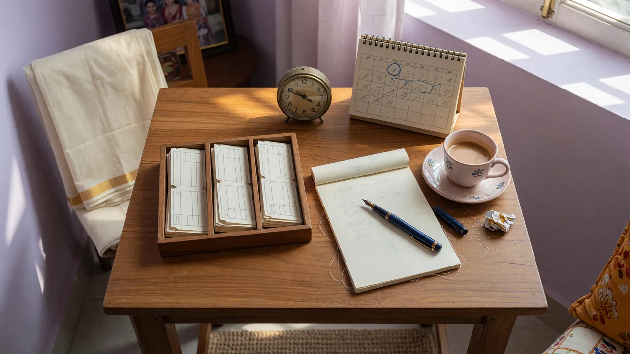 Experience journal — the room where a session opened