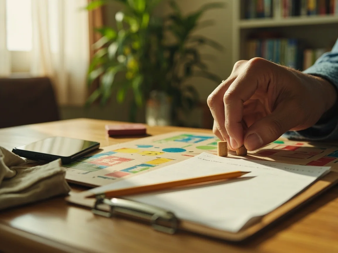 Game session token move — token across the board